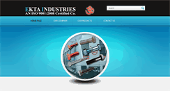 Desktop Screenshot of ektafasteners.com